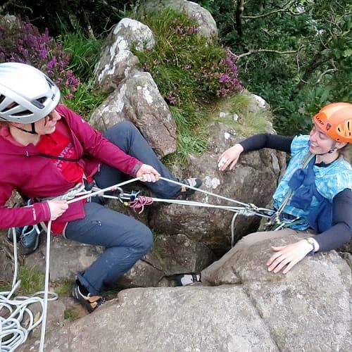 Climbing rescue skills